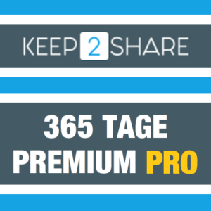 365 Tage Premium Pro Keep2Share