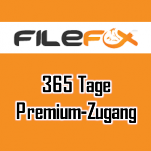 Filefox.cc 365 Tage Prmium Account