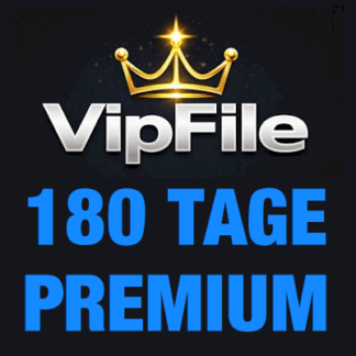 Vipfile.cc 180 Tage Premium Key Code kaufen