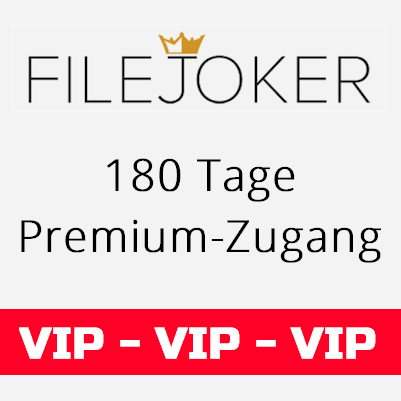 FileJoker.net | 180 Tage VIP Premium Key 1