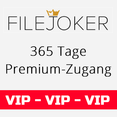 FileJoker.net | 365 Tage VIP Premium Key 1