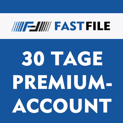 30 Tage Fastfile Premium