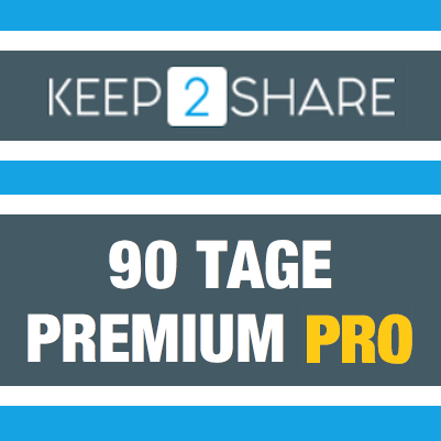 Keep2Share Premium Pro 90 Tage