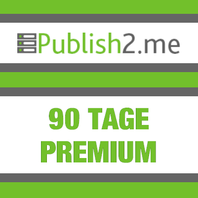 90 Tage Publish2Me Premium Pro
