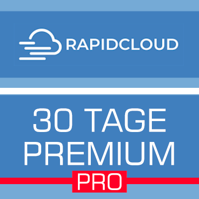 30 Tage Premium Pro Rapidcloud.cc