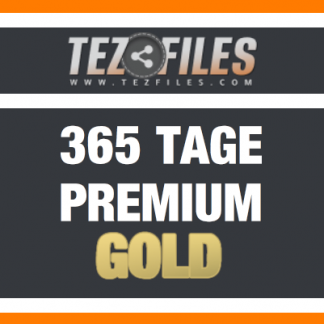 365 Tage Gold Premium Key für Tezfiles