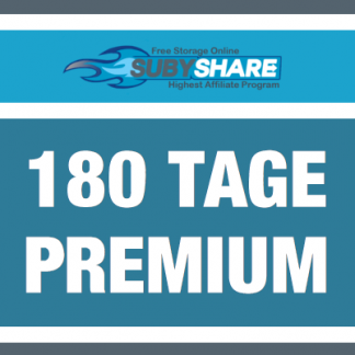 Premium Key für Subyshare mit 180 Tagen Laufzeit