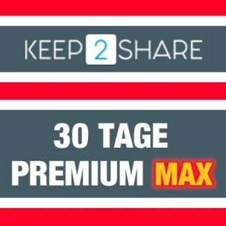 Keep2Share 30 Tage Premium Max