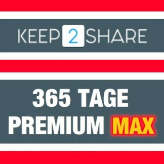 Keep2Share 365 Tage Premium Max